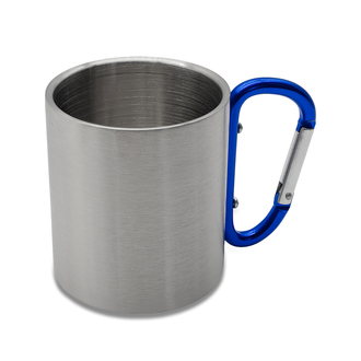 R08464 - 220 ml Denali steel mug, blue 