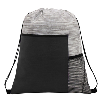 R08468 - Kristof drawstring backpack, grey 