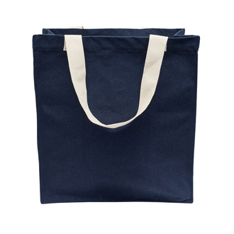 R08482 - Lisburn 340 g/m2 cotton bag, dark blue 