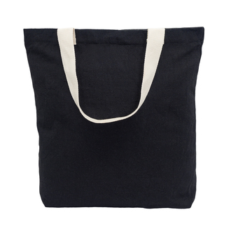R08483 - Batley 340 g/m2 cotton bag, black 
