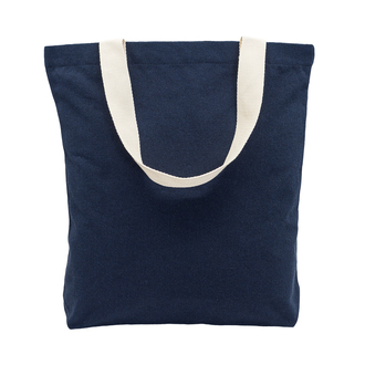 R08483 - Batley 340 g/m2 cotton bag, dark blue 