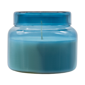 R17378 - Heaven scented candle in glass, blue 
