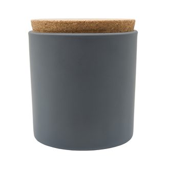 R17381 - Citrona scented candle, grey 