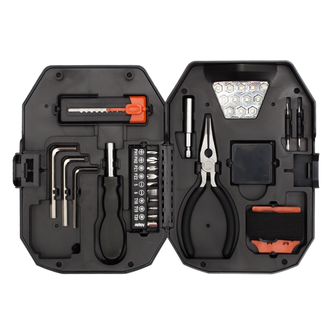 R17539 - Smart DIY tool set, black/red 