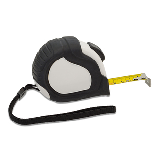 R17608 - Correct 5 m tape measure, white/black 