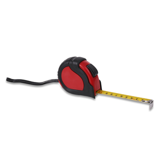 R17608 - Correct 5 m tape measure, red/black 
