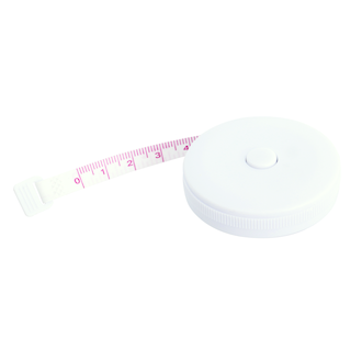 R17619 - 1.5 m Tailorfit tape measure, white 