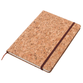 R64224 - Robledo 145x210/80p squared notepad, brown 