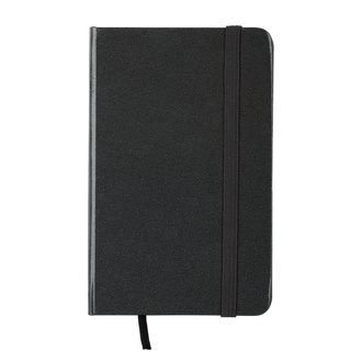 R64227 - Asturias 130x210/80s squared notepad, black 