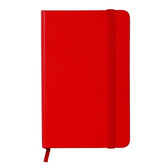 R64227 - Asturias 130x210/80s squared notepad, red 