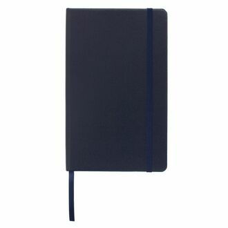 R64227 - Asturias 130x210/80s squared notepad, dark blue 