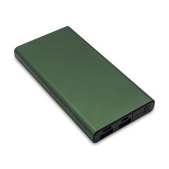 R64383 - Banco 10000 mAh power bank, dark green 
