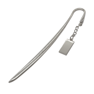 R73129 - Libro bookmark, silver 
