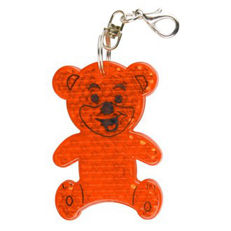 R73235 - Teddy keyring, orange 
