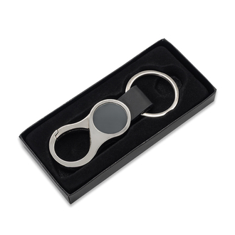 R73318 - Lenard Carabiner Keychain, black 