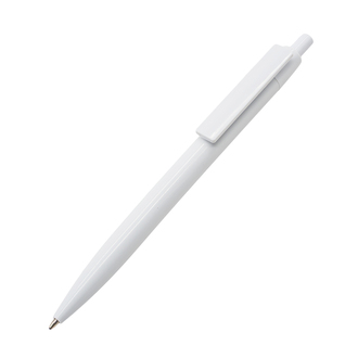 R73401 - Rainbow plastic pen, white 