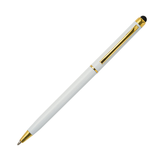 R73404 - Touch Pointer plastic ballpen, white 