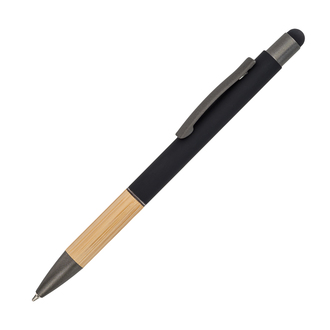 R73447 - Kanuri aluminum ballpen, black 