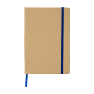 R73635 - Simply 145x210/80p squared notepad, blue 