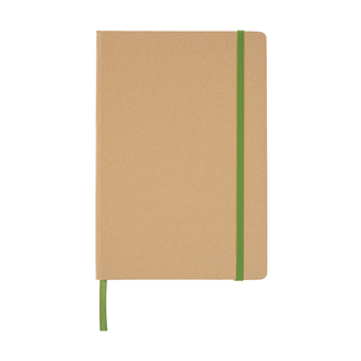 R73635 - Simply 145x210/80p squared notepad, green 