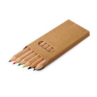 R73778 - Crayon set 9cm, brown 