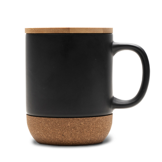 R85309 - 400 ml Giulia ceramic mug, black 