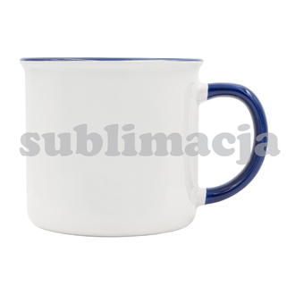 R85320 - 400 ml Ars mug with sublimation coating, dark blue 