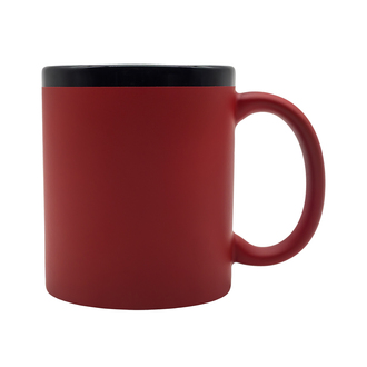R85324 - 350 ml Velluto ceramic mug, red 