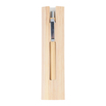 R02315.13 - Lakimus Long-Life bamboo pen/pencil in a sleeve, beige 