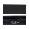 R02326.02 - Couple pen and keychain gift set, black 
