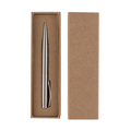 R02331.01 - Silvery metal pen in box, silver 