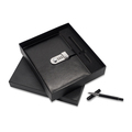 R02336.02 - Windsor gift set with notebook and pen, black 