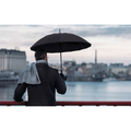 R07949.02 - Thun 16 panel auto umbrella, black 