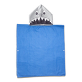 R07977.04 - Sharky poncho-towel with a hood, blue 