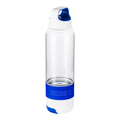 R07983.04 - 500 ml Freshie bottle with cooling towel, blue 