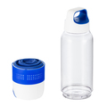 R07983.04 - 500 ml Freshie bottle with cooling towel, blue 