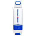 R07983.04 - 500 ml Freshie bottle with cooling towel, blue 
