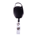 R08008.02 - Ski-pass with carabiner, black 