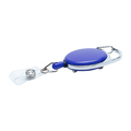 R08008.04 - Ski-pass with carabiner, blue 