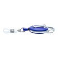 R08008.04 - Ski-pass with carabiner, blue 