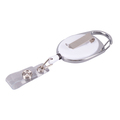 R08008.06 - Ski-pass with carabiner, white 
