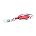 R08008.08 - Ski-pass with carabiner, red 