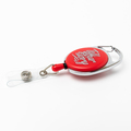 R08008.08 - Ski-pass with carabiner, red 