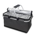 R08160.21 - Huron insulated picnic basket, grey 