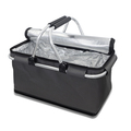 R08160.41 - Huron insulated picnic basket, graphite 