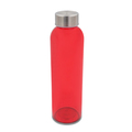 R08176.08 - Aqua Kuba 500 ml colour glass bottle, red 