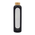R08187.02 - 1100 ml Richmond borosilicate glass bottle, black 