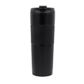 R08191.02 - 450 ml Aspet thermal mug with french press, black 