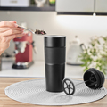 R08191.02 - 450 ml Aspet thermal mug with french press, black 