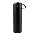 R08216.02 - Narvik 500 ml vacuum flask set, black 